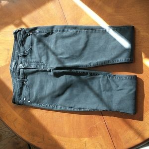 Liverpool Jeans Abby Skinny Mid Rise Black Stretch Jeans.  Size 8/29.
